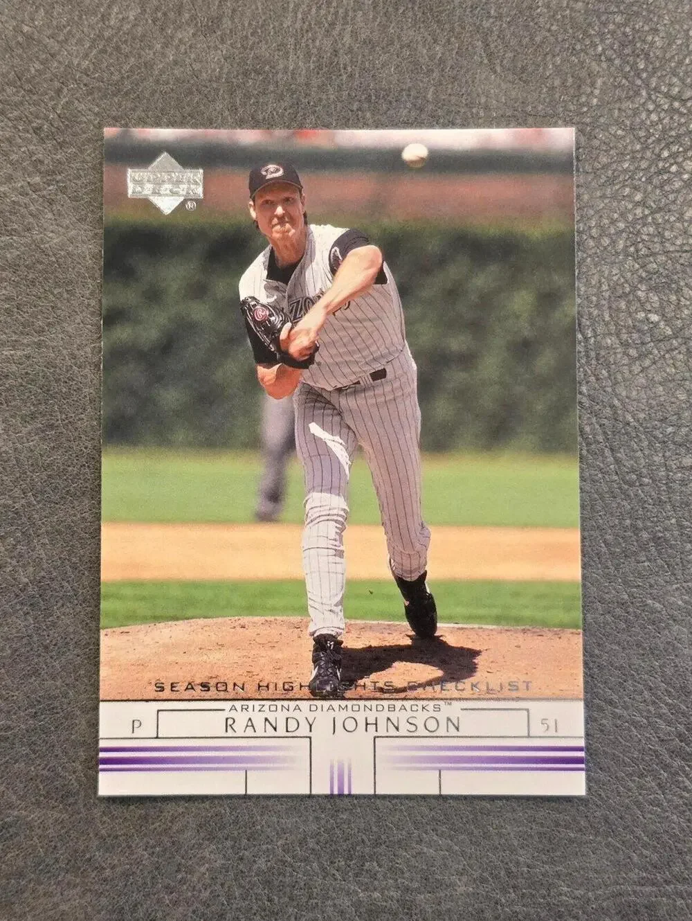 2002 Upper Deck #496 Randy Johnson Baseball Card